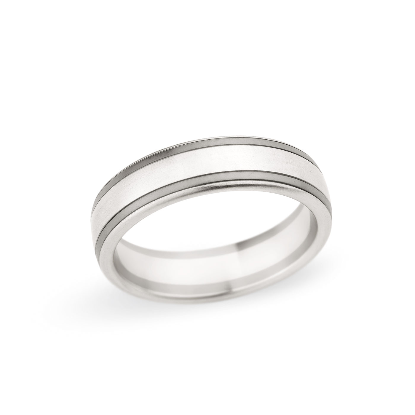 Christian Bauer Traditional Two-Tone 6.0mm Band-image