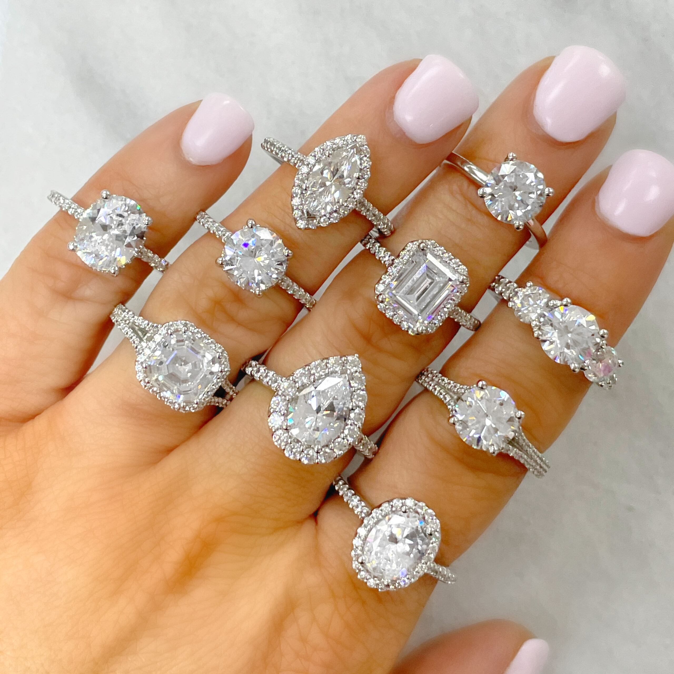 Custom Engagement Ring Multi